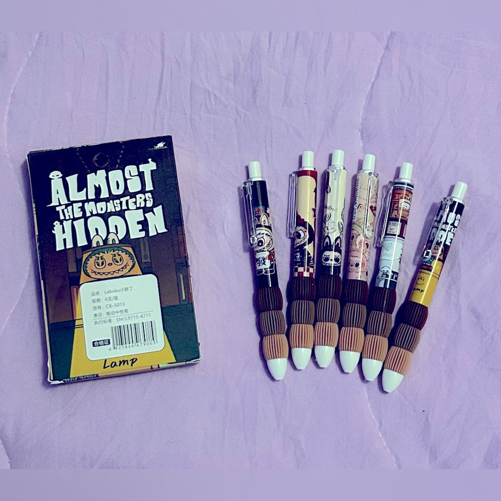 Labubu Pen Pack - Picture 2 of 2